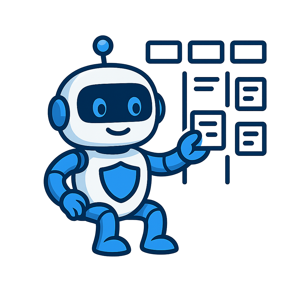 CODERCOPS mascot — managing projects