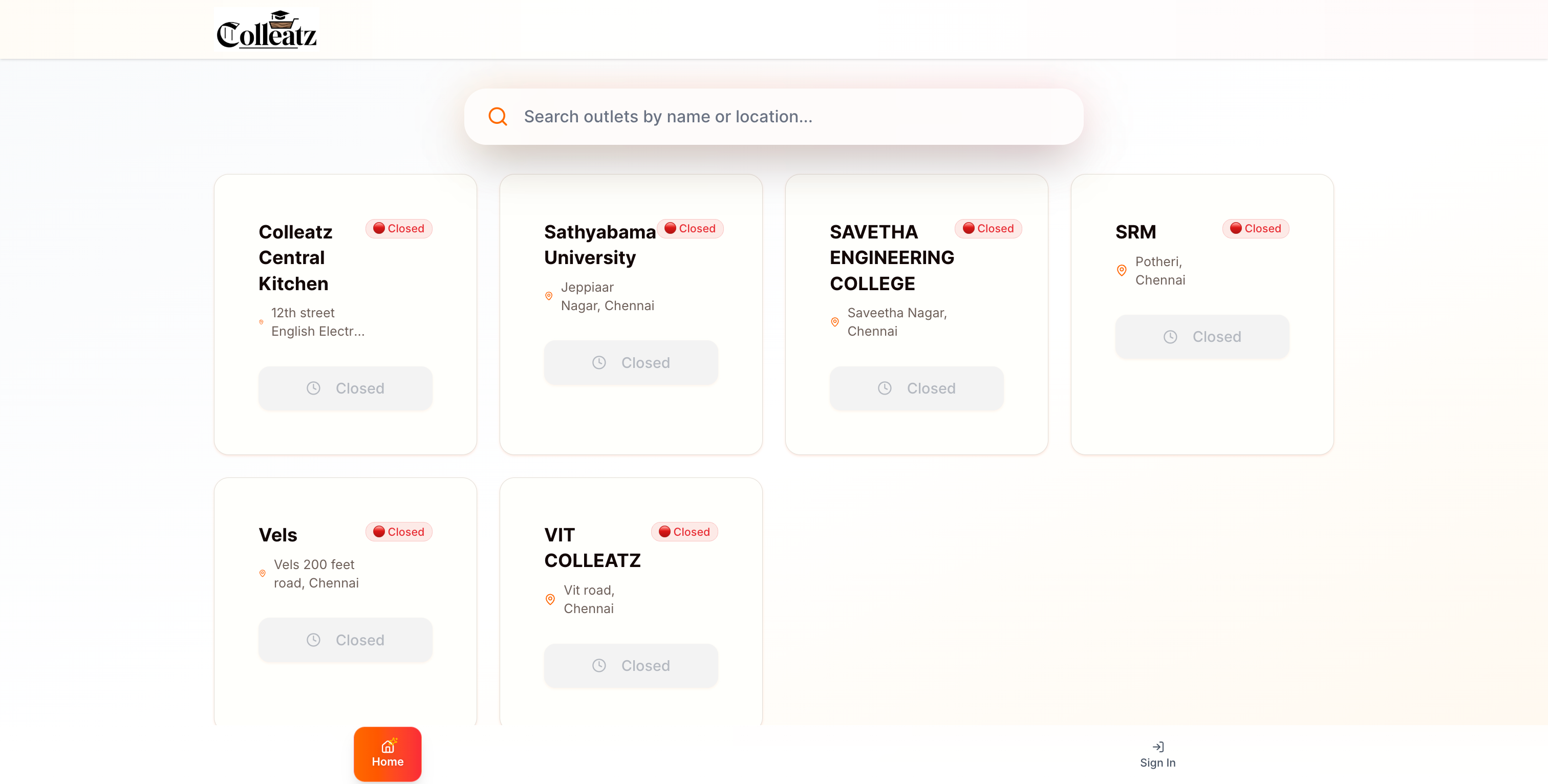 Colleatz homepage
