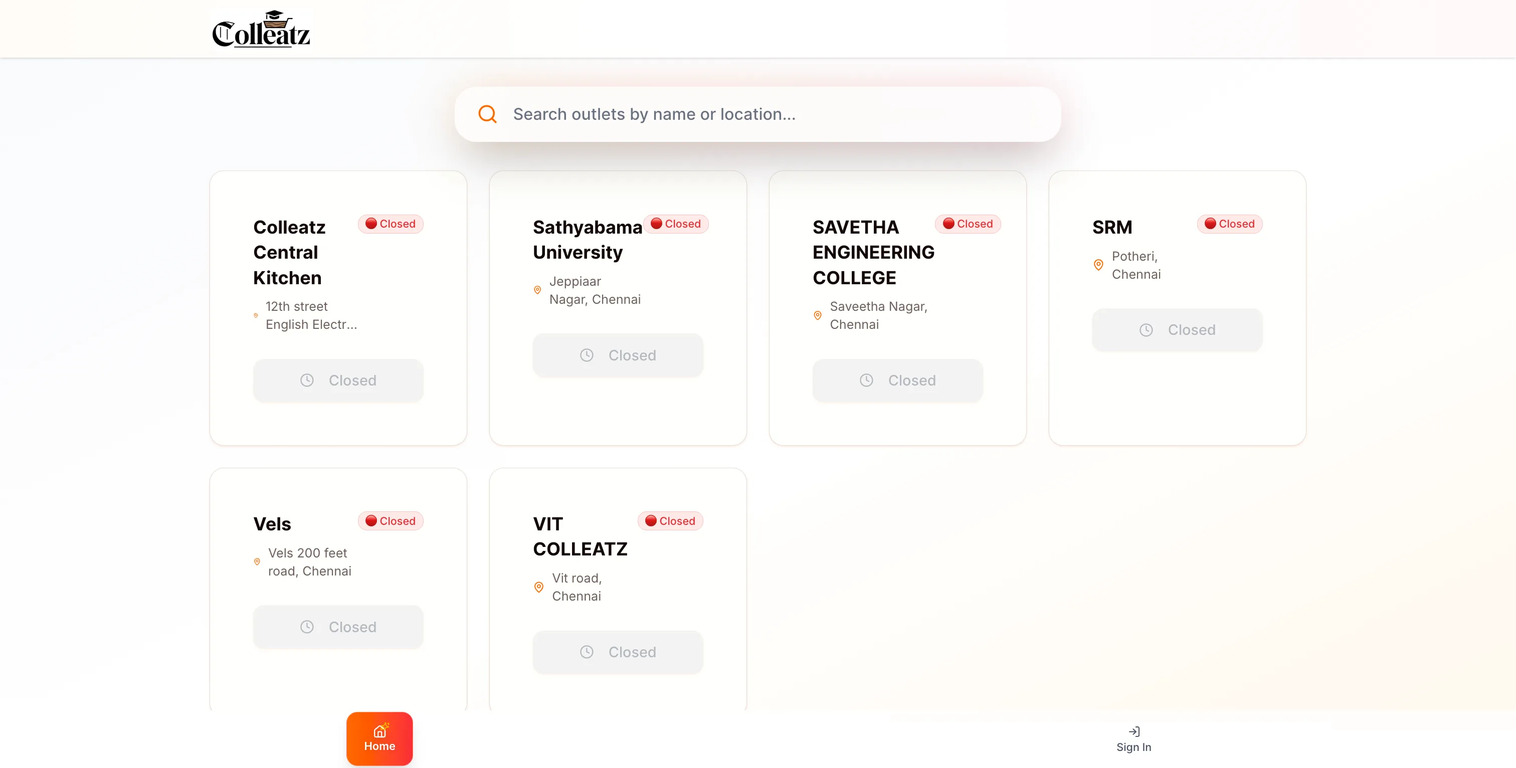 Colleatz homepage