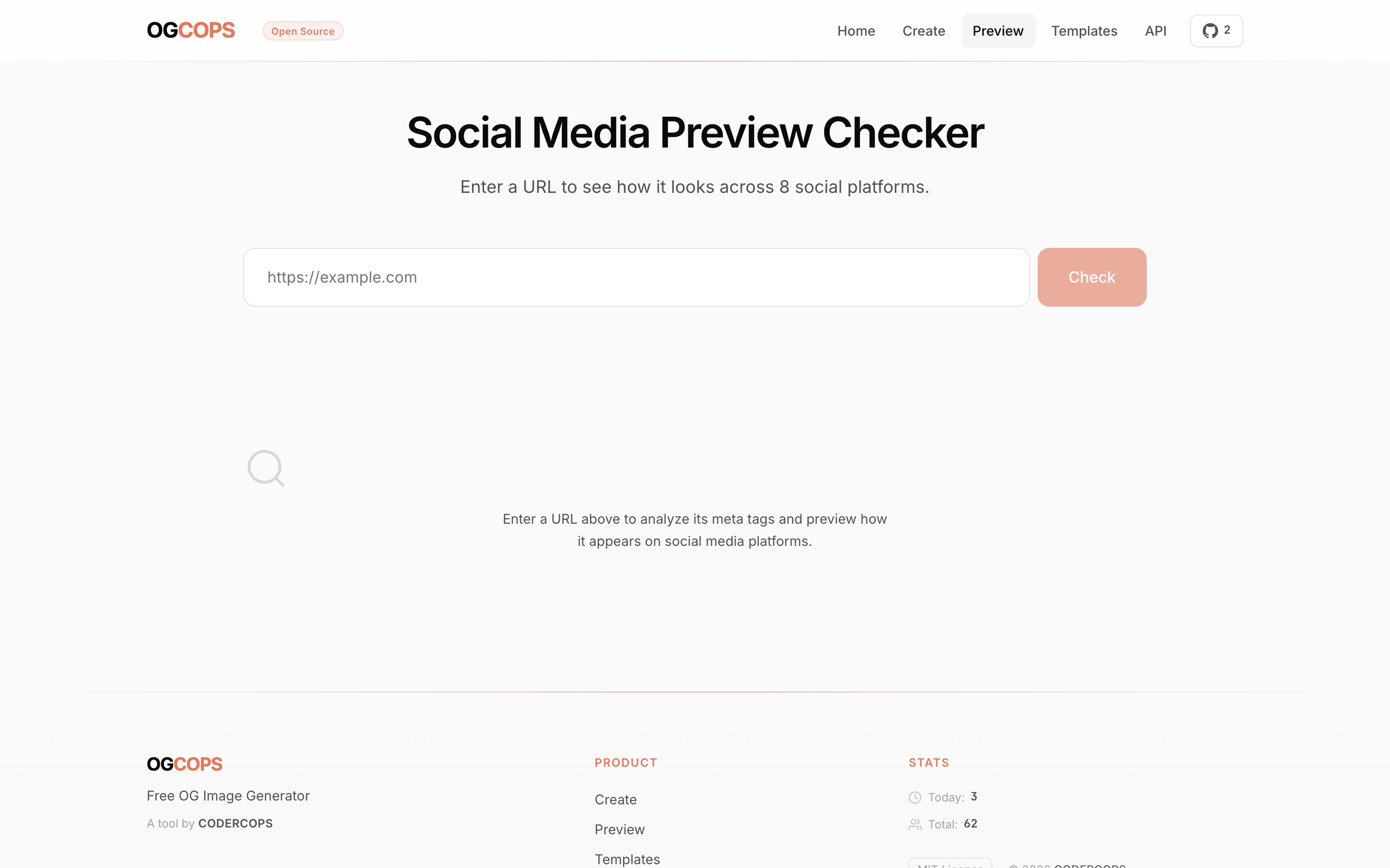 OGCOPS social media preview checker